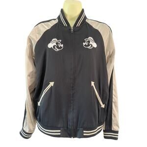 Uniqlo Disney Mickey World Tour Baseball Bomber Jacket Size Small